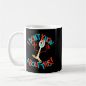 Mug 4 Forky Je ne sais rien à ce sujet (Gauche)