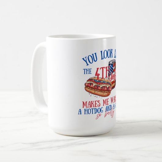 Mug 4 juillet (Devant gauche)