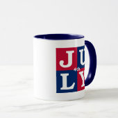 Mug 4 juillet (Devant droit)