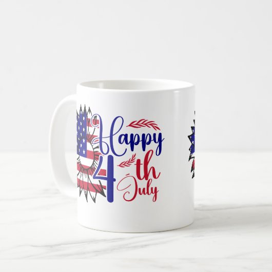 Mug 4 juillet (Devant gauche)