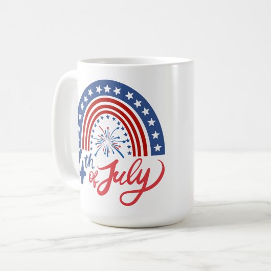 Mug 4 juillet (Devant gauche)