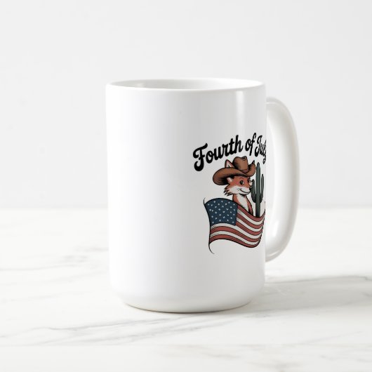 Mug 4 juillet (Devant droit)