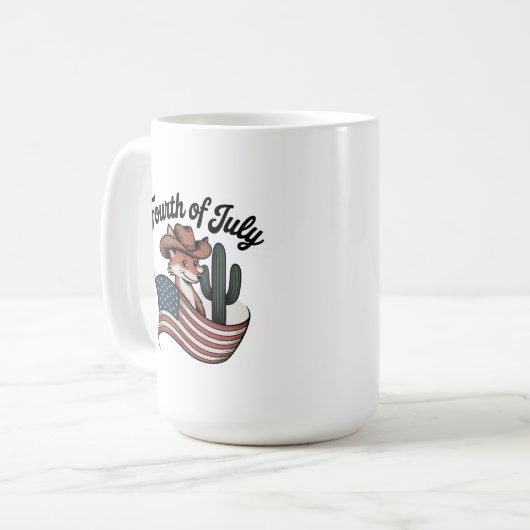 Mug 4 juillet (Devant gauche)