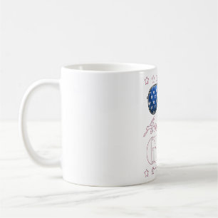 Mug 4 juillet America Independence Day Patriot USA Fem