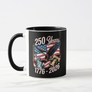 Mug 4 juillet Amérique États-Unis Aigle patriotique