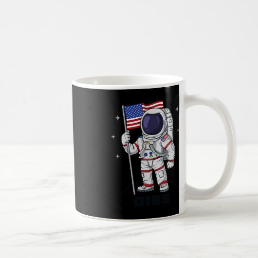Mug 4 juillet astronaute USA American Flag Fun Patrio (Droite)