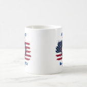 Mug 4 juillet Baseball USA Independence Day Cadeau (Centre)