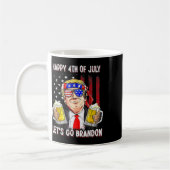 Mug 4 juillet Bière Brandon Trump Bière Ameri (Gauche)