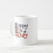 Mug 4 juillet café (Devant gauche)