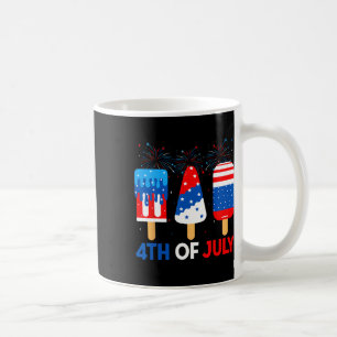 Mug 4 juillet Crèmes glacées drôle Patriotique América