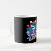Mug 4 juillet de requin bruh (Devant gauche)