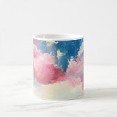 Mug 4 juillet Drapeau américain amour numérique art ab (Centre)