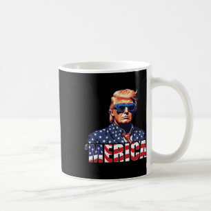 Mug 4 juillet Drapeau américain Trump Vintage