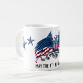 Mug 4 juillet Eagle (Devant gauche)