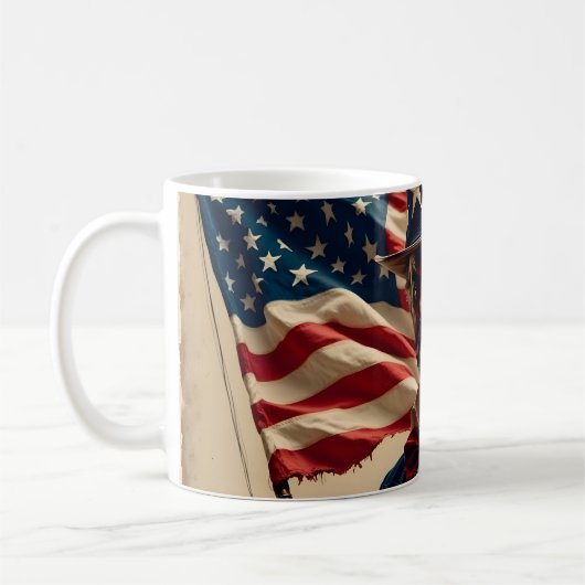 Mug 4 juillet - Esprit d'indépendance (Gauche)