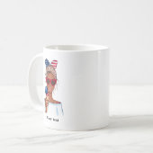 Mug 4 juillet Fête de l'Indépendance USA Anniversaire (Devant gauche)