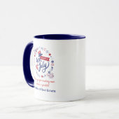 Mug 4 juillet heureux | Promotions immobilières (Devant gauche)