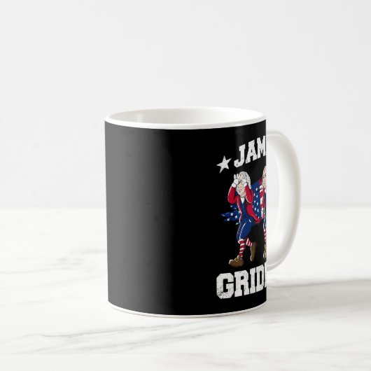 Mug 4 juillet James Madison Griddy James Griddin 1 (Devant droit)