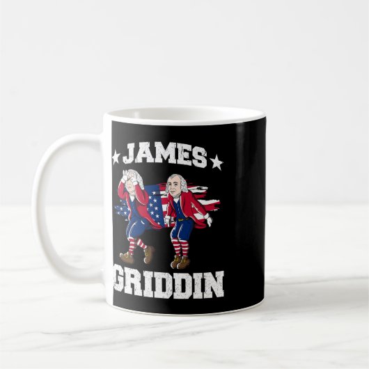 Mug 4 juillet James Madison Griddy James Griddin 1 (Gauche)
