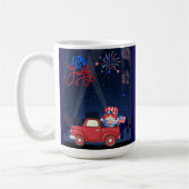 Mug 4 juillet jour d'indépendance (Gauche)