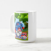 Mug 4 juillet jour d'indépendance (Devant gauche)