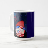 Mug 4 juillet jour d'indépendance (Devant gauche)