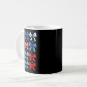 Mug 4 juillet Patriotique Bow Ribbon Independence Day (Devant gauche)