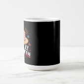 Mug 4 juillet patriotique - Fièrement américain (Centre)