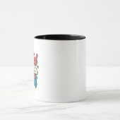 Mug 4 juillet Popsicles Rouge Blanc Et Cool (Centre)