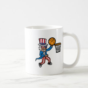 Mug 4 juillet Sketll Oncle Sam America Hommes garçons
