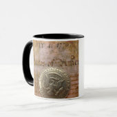 Mug 4 juillet vintage (Devant gauche)