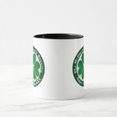 Mug 4 Leaf Clover Reunion Médaillon Texte Musique (Centre)