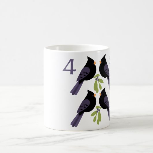 Mug 4 oiseaux de colly (Centre)