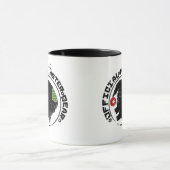 Mug 4 petits monstres - logo 2 de vacances de Nigel (Centre)