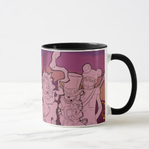 Mug 4 petits monstres - musique de nuit