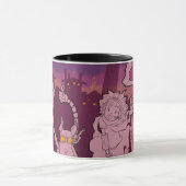 Mug 4 petits monstres - musique de nuit (Centre)