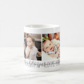 Mug 4-Photo Aimez-vous Grand-Père Nom des petits-enfan (Centre)