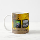 Mug 4 photos Collage des mères Fête des mères Maman Fl (Gauche)