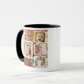 Mug 4 photos personnalisées (Devant gauche)