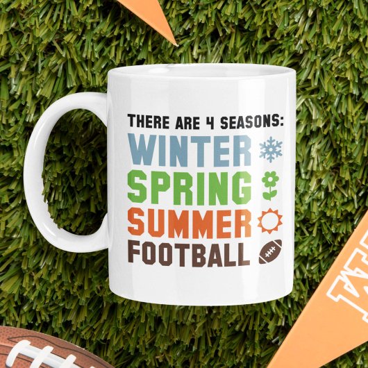 Mug 4 Saisons Football