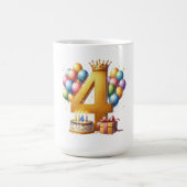 Mug 4e anniversaire doré (Centre)