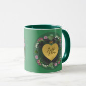 Mug 4e anniversaire du Mariage fruité et floral (Devant droit)