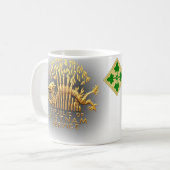 Mug 4e Bataillon d'infanterie et Dragon des services d (Devant gauche)