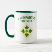 Mug 4e division d'infanterie personnalisable (Gauche)