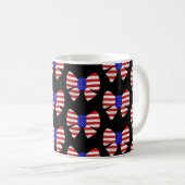 Mug 4e juillet Appareils Amérique USA Drapeau Patrioti (Devant droit)