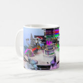 Mug 4ème Anniversaire de l'emballage géant d'escargot (Devant gauche)