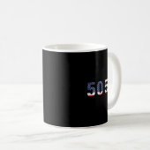 Mug 50501 Protest Subtle Resist Trump (Devant droit)