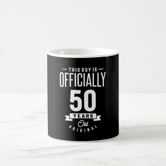 Mug 50 Ans - 50e Anniversaire Drôle Cadeau (Centre)