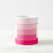 Mug 50 ans et fabuleux anniversaire rose or (Centre)
