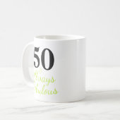 Mug 50 ans et toujours fabuleux (Devant gauche)
